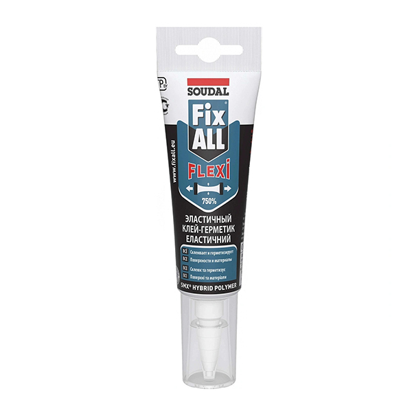 Клей Soudal fix all flexi, 125 мл Клей Soudal fix all flexi, 125 мл
