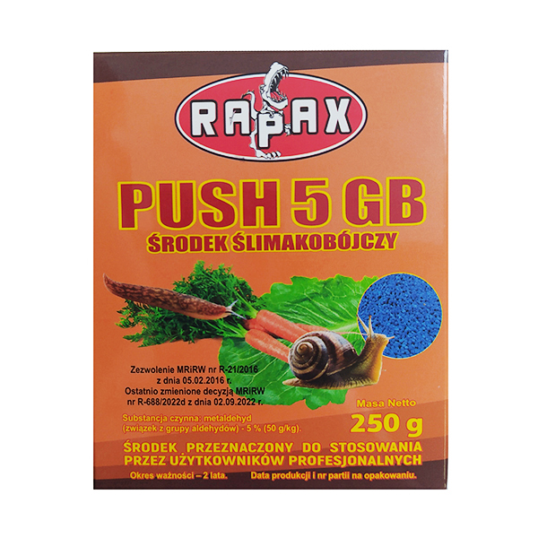 Засіб від слимаків Rapax Push 5 GB, 250 г