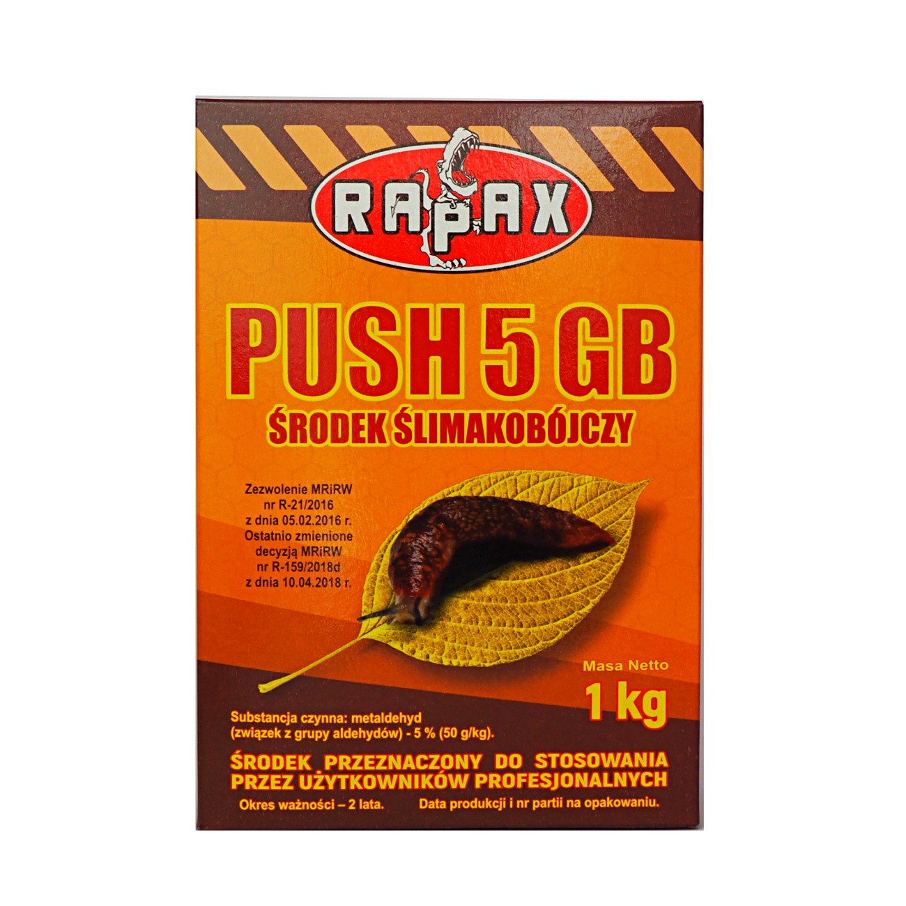 Средство от слизней RAPAX Push 5 GB, 1 кг